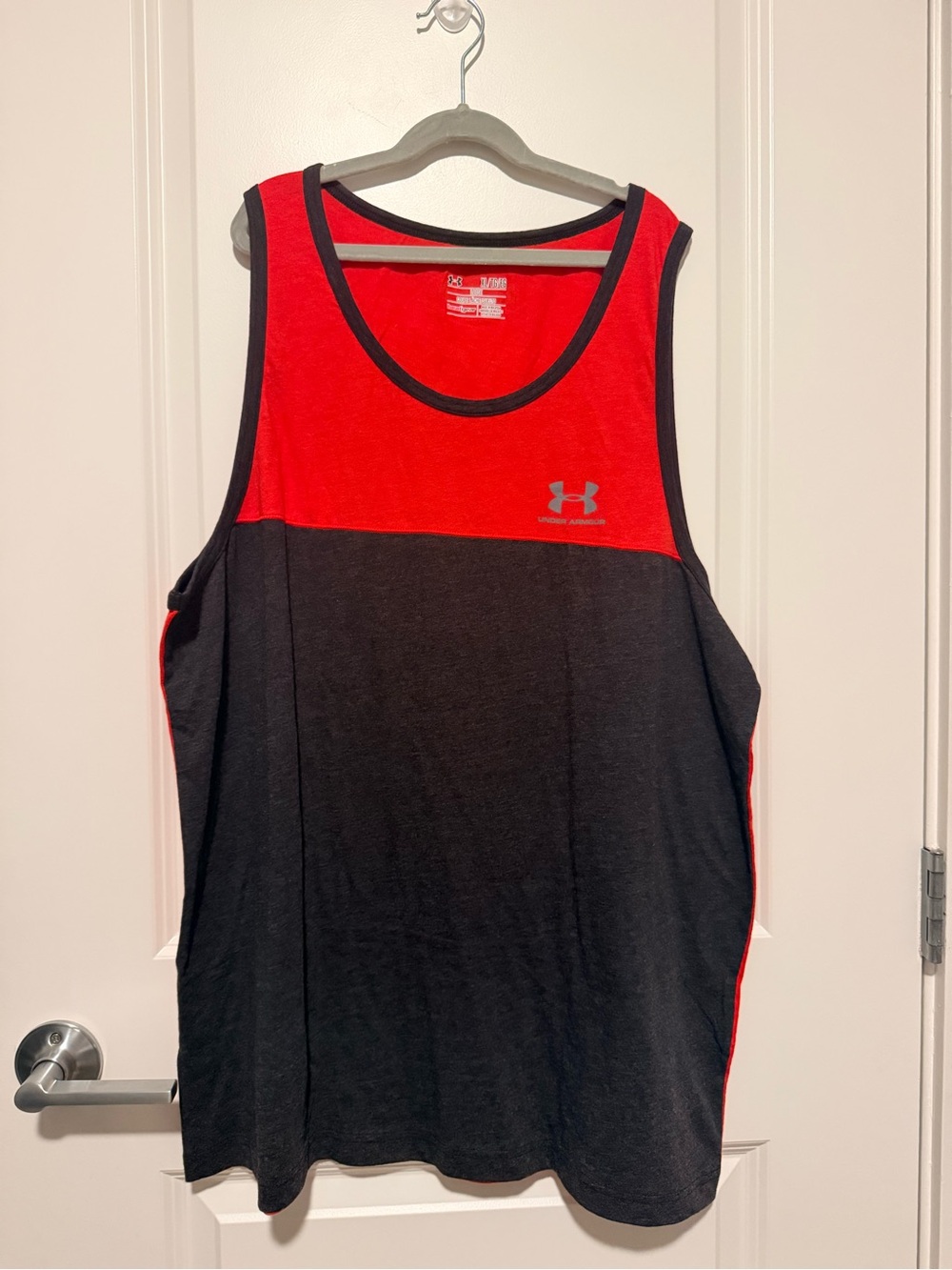 Under Armour Men’s Red and Black Performance Tank